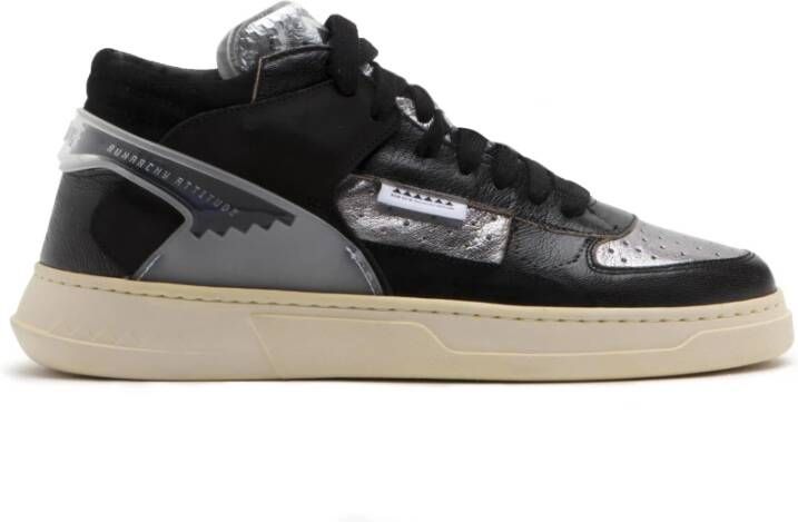 RUN OF Sneakers MID Over Black W Multicolor Dames