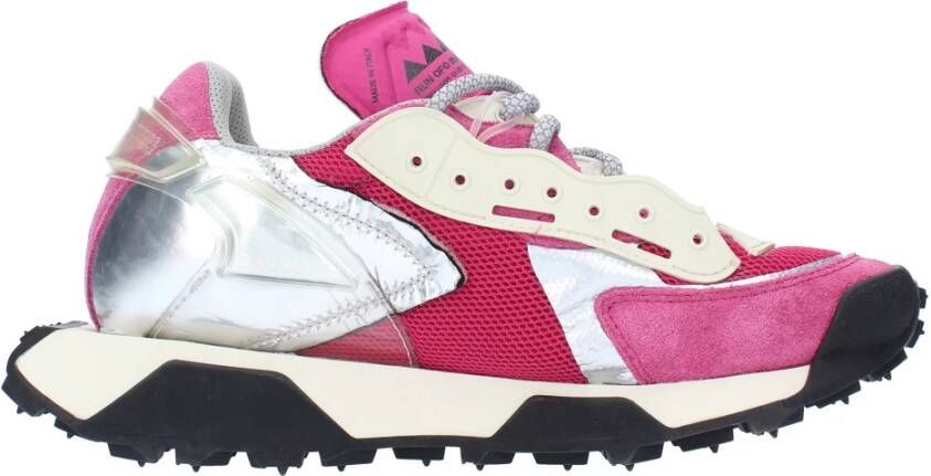 RUN OF Sneakers Fuchsia Multicolor Dames