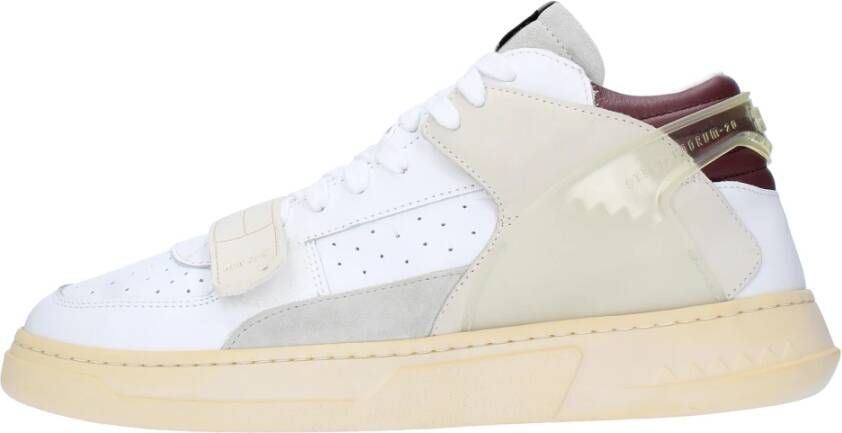 RUN OF Sneakers Wit White Heren