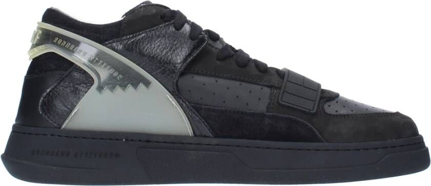 RUN OF Sneakers Zwart Black Heren