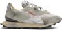 RUN OF Vintage Effect Sneakers Off White Cream Beige Dames - Thumbnail 1