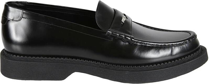 Saint Laurent Anthony Loafers Stijlvolle en verfijnde herenschoenen Black Heren