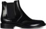 Saint Laurent Army Chelsea Boots Zwart Leer Richelieus Perforaties Zwart Heren - Thumbnail 1