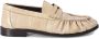 Saint Laurent Beige Paling Leren Loafers Beige Dames - Thumbnail 1