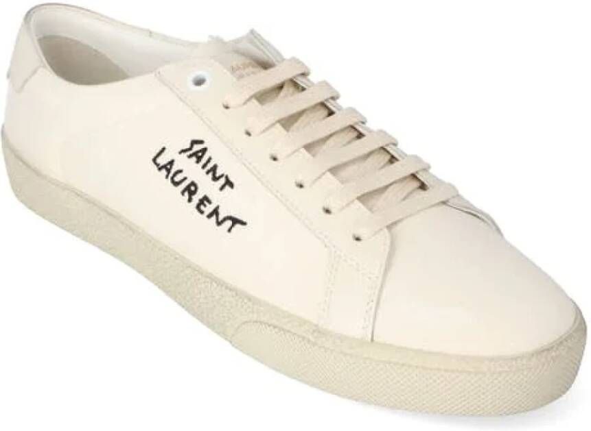 Saint Laurent Canvas sneakers White Dames