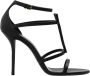 Saint Laurent Cassandra sandalen met hak Black Dames - Thumbnail 1