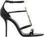 Saint Laurent Cassandra sandalen met hak Black Dames - Thumbnail 1