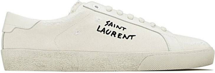 Saint Laurent Casual Sneakers voor Mannen en Vrouwen White Heren