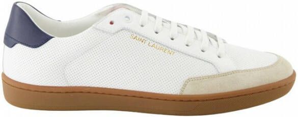 Saint Laurent Court Clic Leren Sneakers White Heren - Foto 1