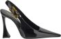 Saint Laurent Dune Slingback Patent Pumps Black Dames - Thumbnail 1