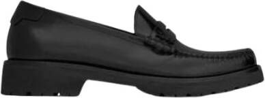 Saint Laurent Elegante Loafers voor Mannen Black Dames