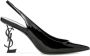 Saint Laurent Elegante Slingback Pumps Black Dames - Thumbnail 1