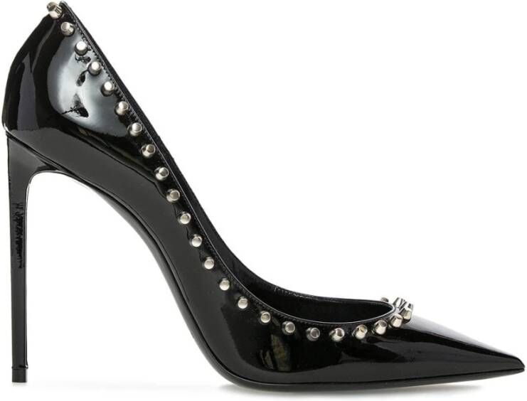 Saint Laurent Elegante Zwarte Pumps voor Vrouwen Black Dames