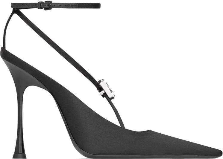 Saint Laurent Elegante Zwarte Pumps voor Vrouwen Black Dames