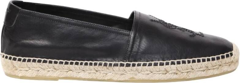 Saint Laurent Stijlvolle Espadrilles voor Zomeroutfits Black Heren