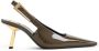 Saint Laurent Groene Lakleren Pumps Green Dames - Thumbnail 1