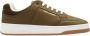 Saint Laurent Groene Sneakers Stijlvol Ronde Neus Vetersluiting Green Dames - Thumbnail 1