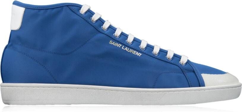 Saint Laurent Heren Veterschoenen Lente-Zomer Collectie Blue Heren