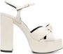 Saint Laurent High Heel Sandals Beige Dames - Thumbnail 1