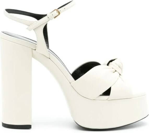 Saint Laurent Hoge hak sandalen Wit Dames