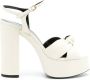 Saint Laurent High Heel Sandals Beige Dames - Thumbnail 5