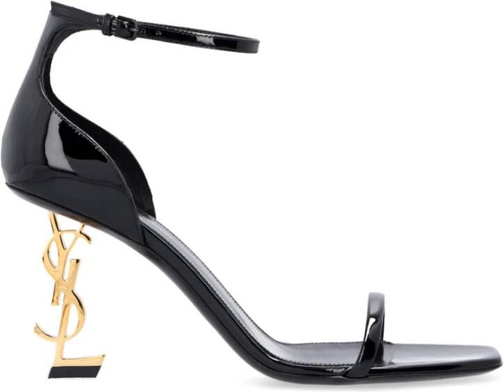 Saint Laurent Stijlvolle Opium Sandalen Black Dames