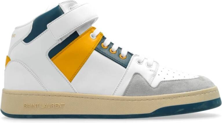 Saint Laurent Hoge sneakers White Heren