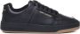 Saint Laurent Laag Model Sneakers van Geperforeerd Leer Black Heren - Thumbnail 2