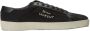 Saint Laurent Klassieke canvas sneakers met logodetail Black Heren - Thumbnail 1