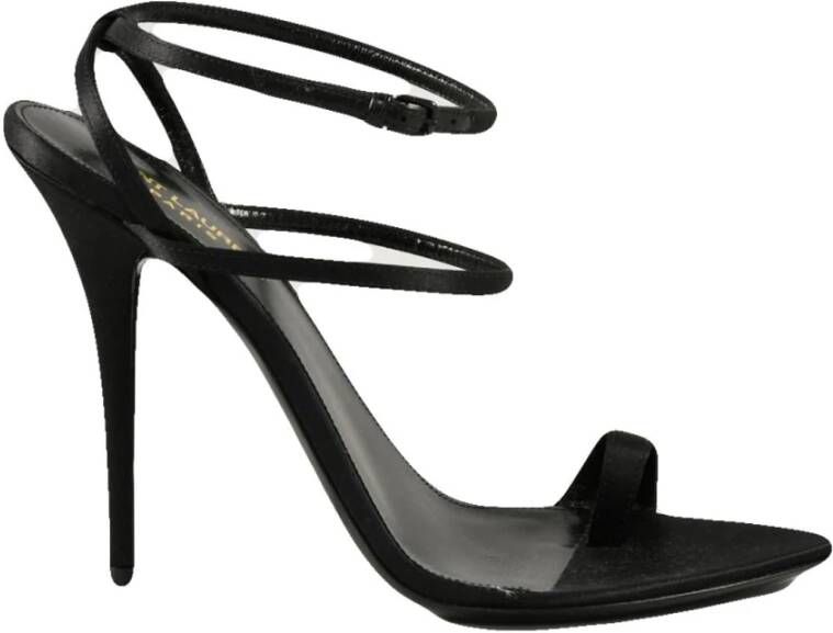 Saint Laurent Klassieke Leren Schoenen Black Dames