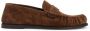 Saint Laurent Klassieke Loafer Schoen Brown Dames - Thumbnail 1