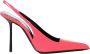 Saint Laurent Koraal Patent Leren Hakken Muiltjes Roze Dames - Thumbnail 1