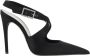 Saint Laurent Kristal Sluiting Zijden Pumps Black Dames - Thumbnail 1