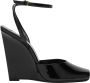 Saint Laurent Lage Sandaal Orhand Black Dames - Thumbnail 1