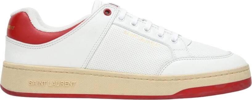 Saint Laurent Lage Sneaker White Heren