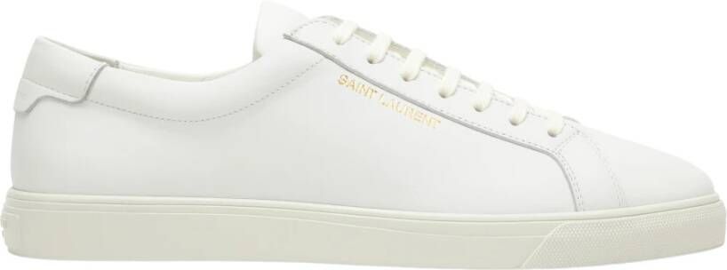 Saint Laurent Lage Top Sneaker Andy White Heren