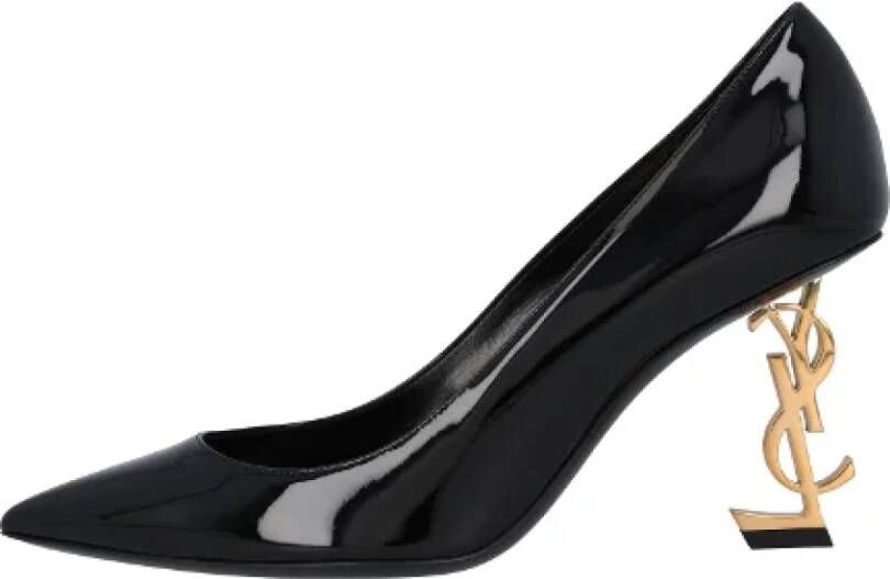 Saint Laurent Leather heels Black Dames