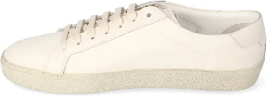 Saint Laurent Leather sneakers White Dames