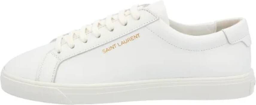 Saint Laurent Leather sneakers White Dames