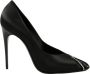 Saint Laurent Leren schoenen met rubberen zool Black Dames - Thumbnail 3