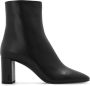 Saint Laurent Lou enkellaarzen met hak Black Dames - Thumbnail 1