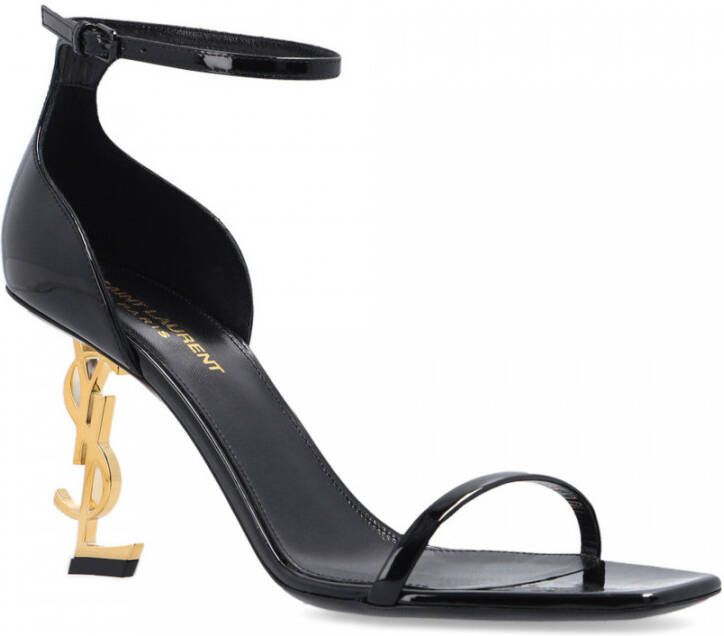 Saint Laurent Stijlvolle Opium Sandalen Black Dames