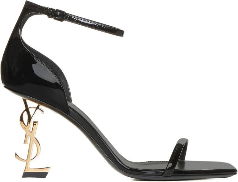 Saint Laurent Opyum Sandalen Black Dames