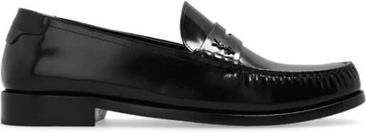 Saint Laurent Penny loafers Black Heren