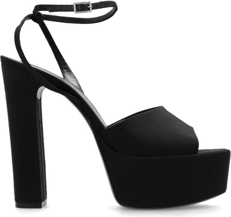 Saint Laurent Stijlvolle Zomer Sandalen Black Dames