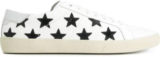 Saint Laurent Verhoog je sneaker game met Sl08 sneakers White Heren