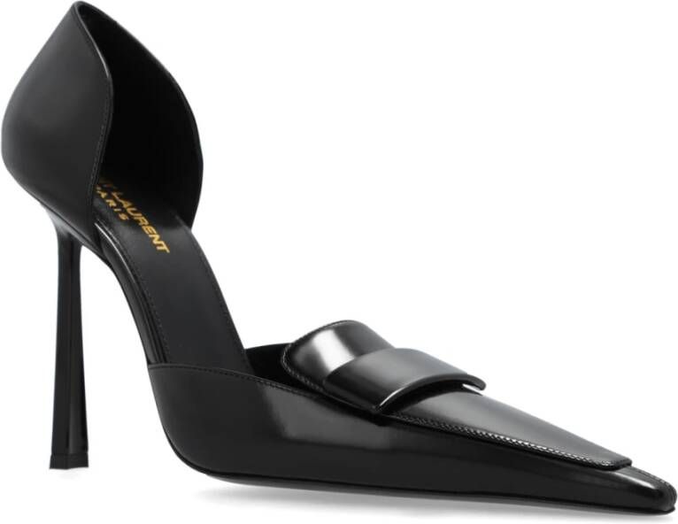 Saint Laurent Schoenen met hak Dorsay Black Dames