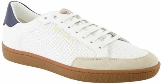 Saint Laurent Court Clic Leren Sneakers White Heren - Foto 2