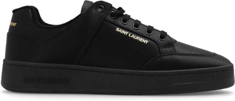 Saint Laurent Sl51 Low satin sneakers Black Dames