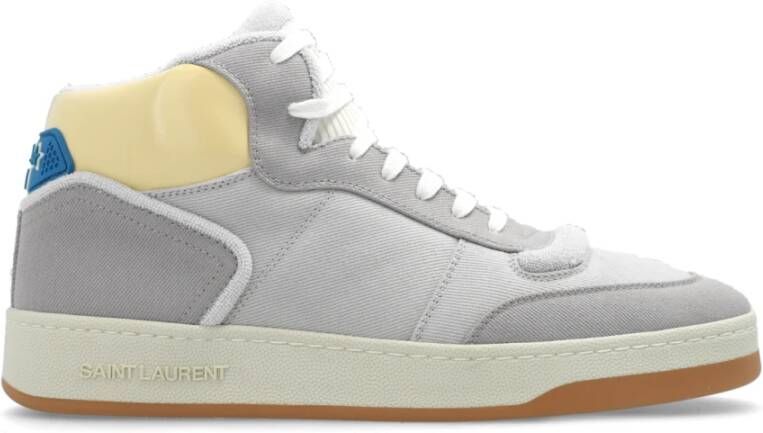 Saint Laurent Sl 80 hoge sneakers Gray Heren